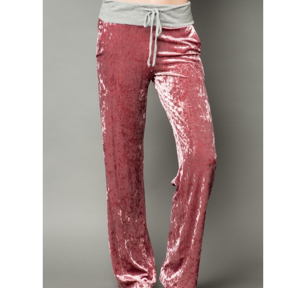 Last 1 ‼️ Velvet Lounge Pants - Picture 3 of 6